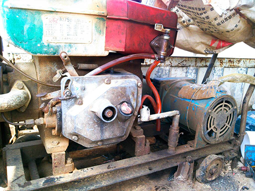 石楼单杠柴油机发电机出租