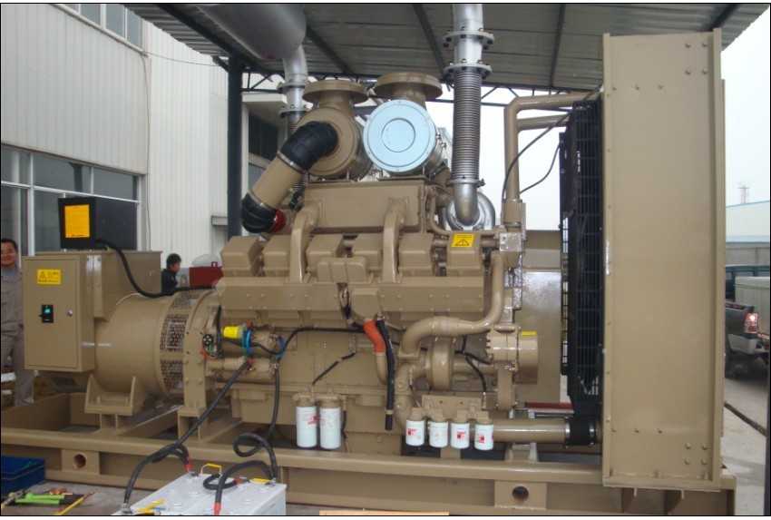 石楼应急800kw康明斯高压系列柴油发电机组